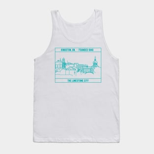 Kingston, Ontario badge. Tank Top